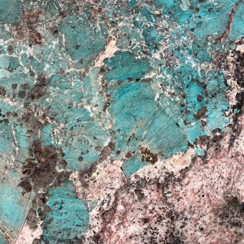 marble exotic slabs green amazonite "classic" lux s20 matt close up
